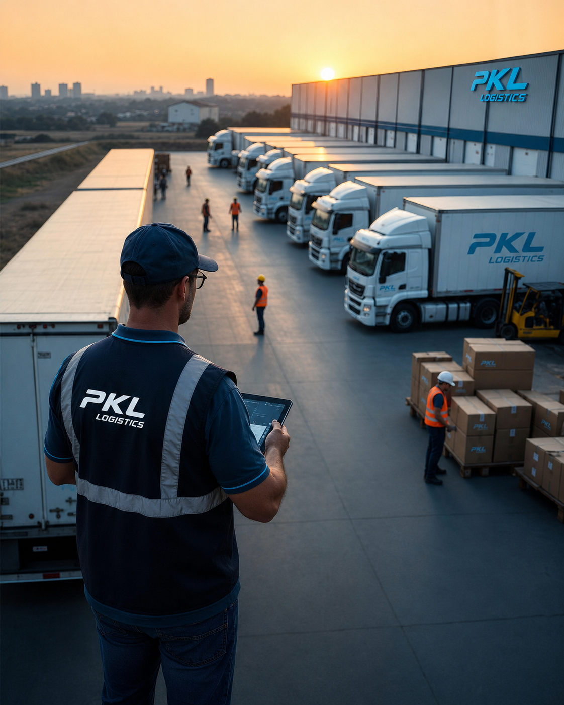 PKL warehouse aerial view